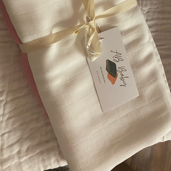 Set of 2 muslin swaddle for baby - Picture 3 of 4